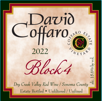 Block 4 – David Coffaro Winery