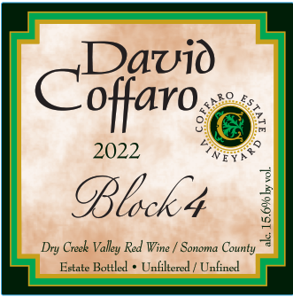 Block 4 – David Coffaro Winery